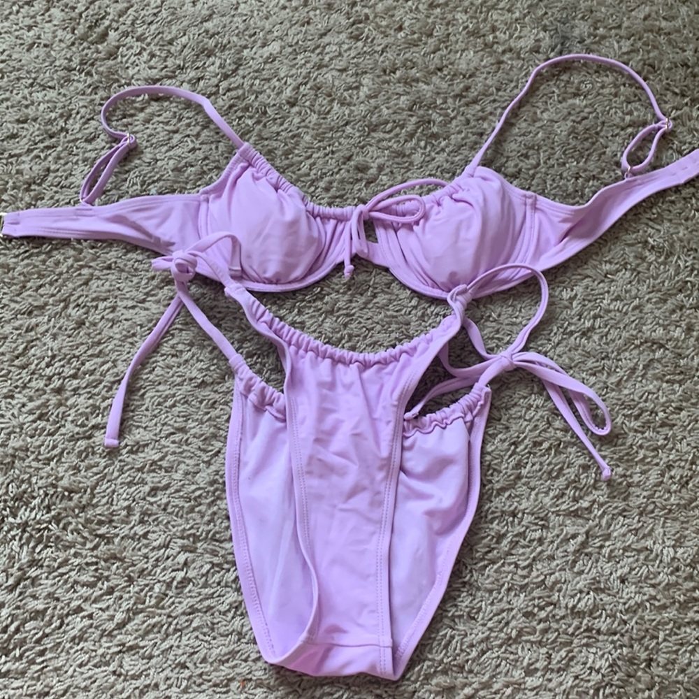 Light purple bikini!